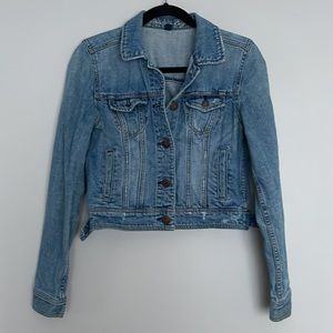 American Eagle Womens Button front Denim Jacket Size S*